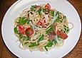 Spaghetti mit Rucola