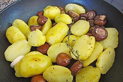 Champignon - Kartoffel - Pfanne 5
