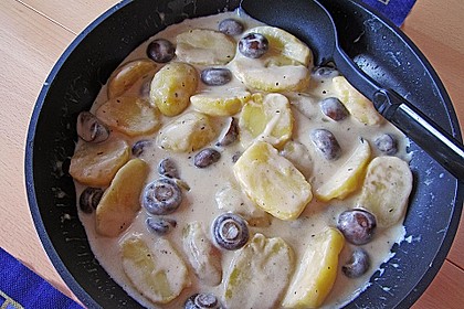Champignon - Kartoffel - Pfanne 1