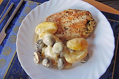 Champignon - Kartoffel - Pfanne
