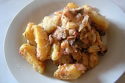 Champignon - Kartoffel - Pfanne 3