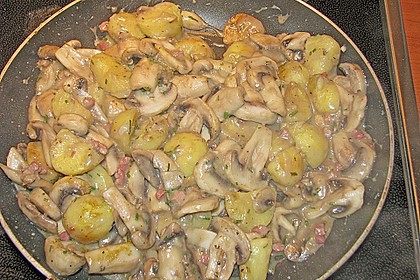 Champignon - Kartoffel - Pfanne 2