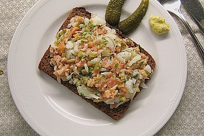 Tartar vom R&auml;ucherfisch