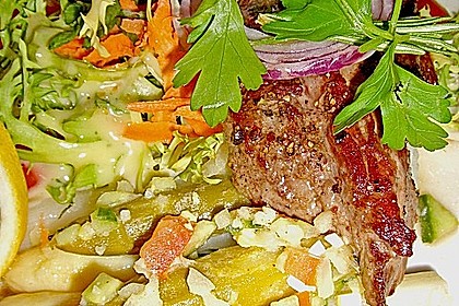 Gebratener Spargel mit Schweinefleisch 1