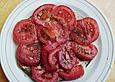 Tomatenbrot mit Spiegelei