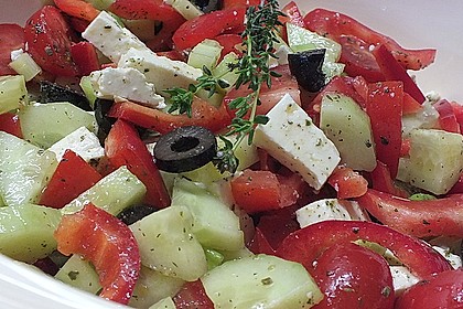 Griechischer Salat klassisch 2