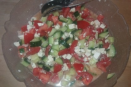 Griechischer Salat klassisch 4