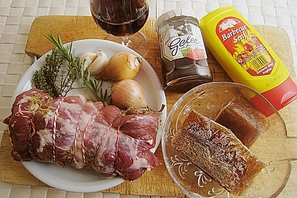 Wildschweinbraten aus der Keule 1