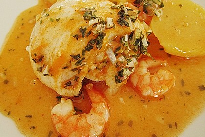 Gef&uuml;lltes Schollenfilet auf Kartoffel - Gratin 14