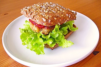 Kichererbsen Burger 2