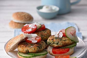 Kichererbsen Burger