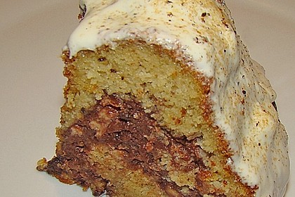 Quark - Bananen - Marmor - Gugelhupf 10