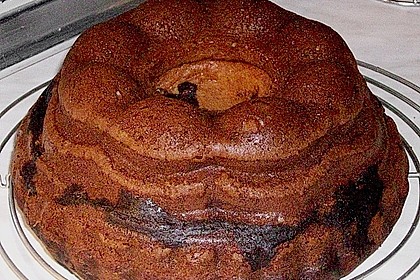 Quark - Bananen - Marmor - Gugelhupf 15