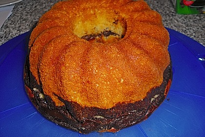 Quark - Bananen - Marmor - Gugelhupf 26