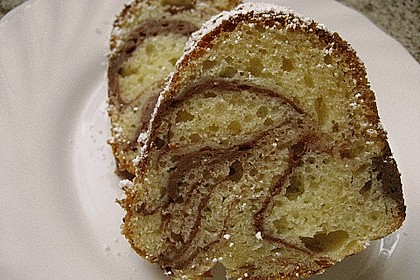 Quark - Bananen - Marmor - Gugelhupf 28