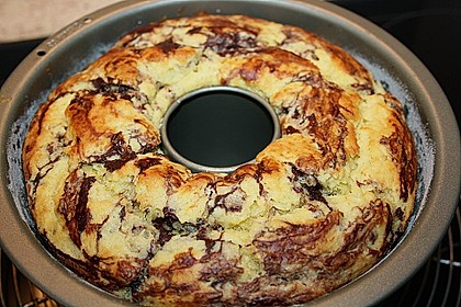 Quark - Bananen - Marmor - Gugelhupf 31