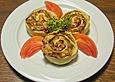 Zwiebel - Apfel Schnecken
