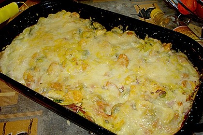 Brokkoli-Nudelauflauf 46