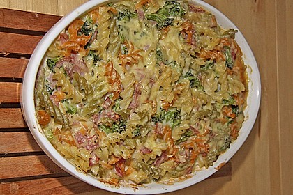 Brokkoli-Nudelauflauf 24