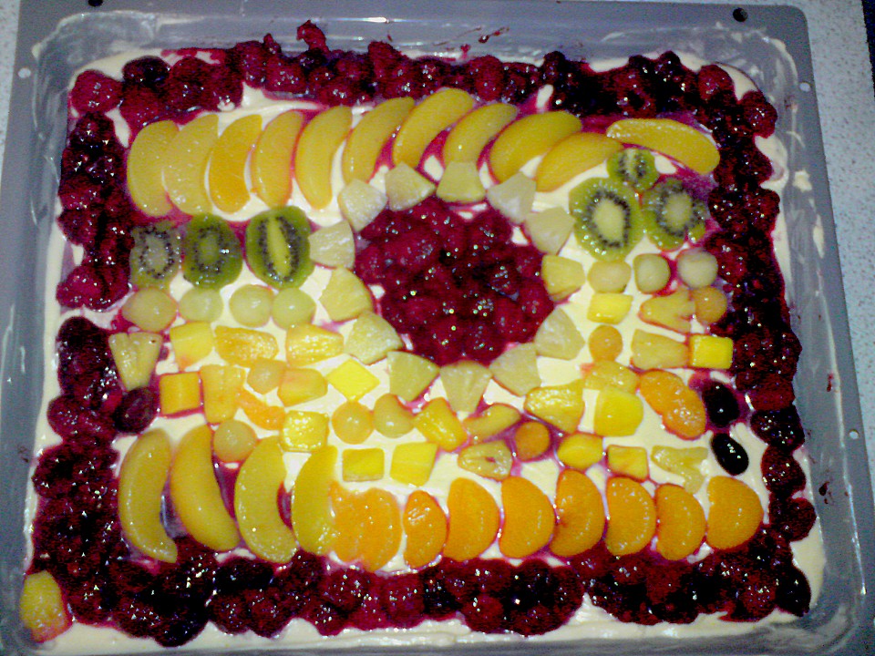 Obst - Blechkuchen (Rezept mit Bild) von Fips01 | Chefkoch.de