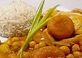 H&auml;hnchenbrust in Aprikosen - Curry - Sauce