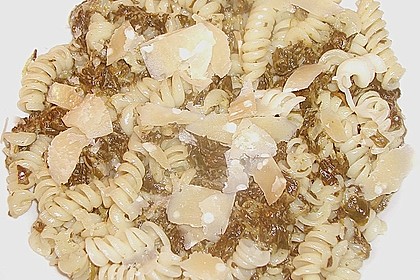 Pasta mit Spinat K&auml;sesosse 2