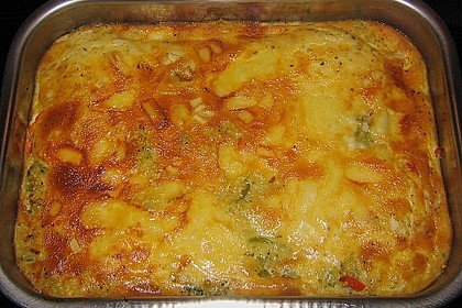 Hirse - Gem&uuml;se - Auflauf