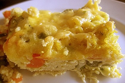 Hirse - Gem&uuml;se - Auflauf 6