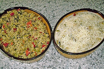 Hirse - Gem&uuml;se - Auflauf 1