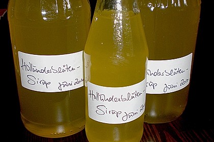 Holunderbl&uuml;tensirup &agrave; la Mama 4