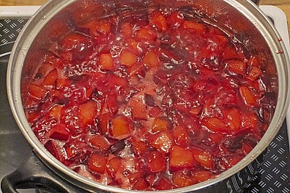 Zwetschkenmarmelade mit Zimt 4