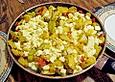 Griechische Kartoffelpfanne