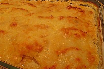 Puten - Pfirsichgratin 5