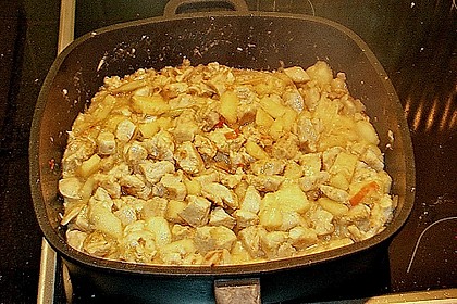 Curryhuhn in Kokosmilch 2