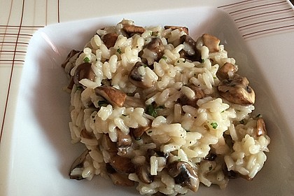Pilzrisotto 2