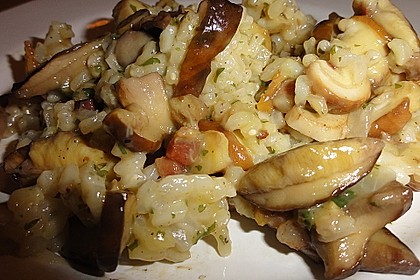 Pilzrisotto 6
