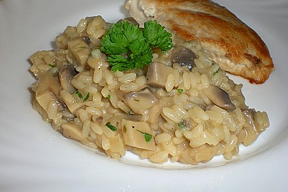 Pilzrisotto 5