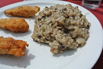 Pilzrisotto 3
