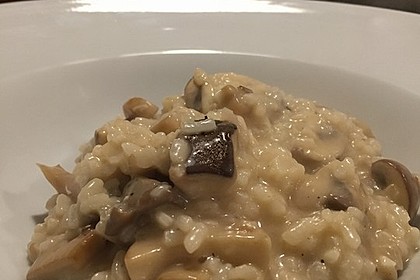 Pilzrisotto 1
