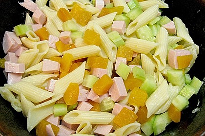 Nudelsalat mit K&uuml;rbis 2