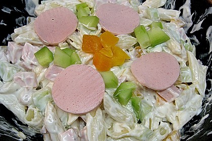 Nudelsalat mit K&uuml;rbis 3