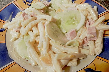 Nudelsalat mit K&uuml;rbis 4
