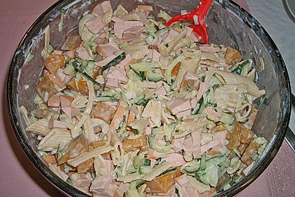 Nudelsalat mit K&uuml;rbis 5