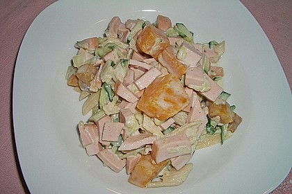 Nudelsalat mit K&uuml;rbis 6