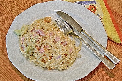 Nudelsalat mit K&uuml;rbis 1