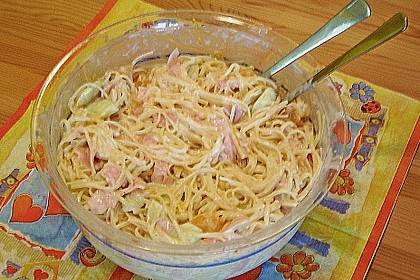 Nudelsalat mit K&uuml;rbis