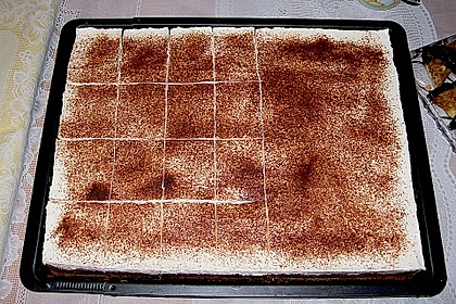 Schoko - Birnen - Kuchen mit Schmand 1