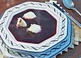 Fliederbeerensuppe Kieler Art