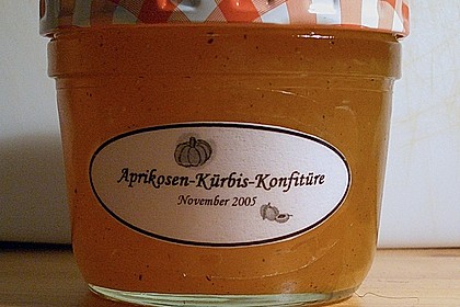 Aprikosen - Kürbis - Marmelade 5
