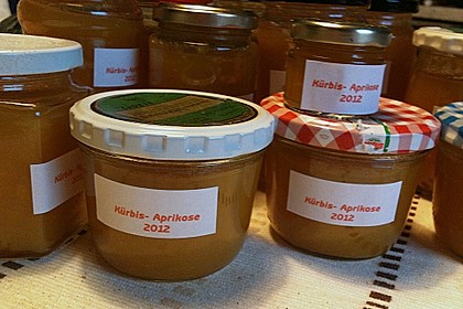 Aprikosen - Kürbis - Marmelade 13